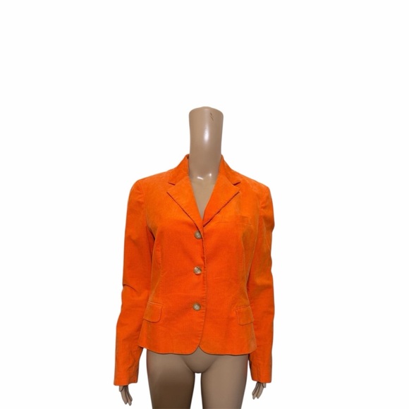 Ralph Lauren Blue Label Vibrant Orange Blazer - Picture 4 of 7